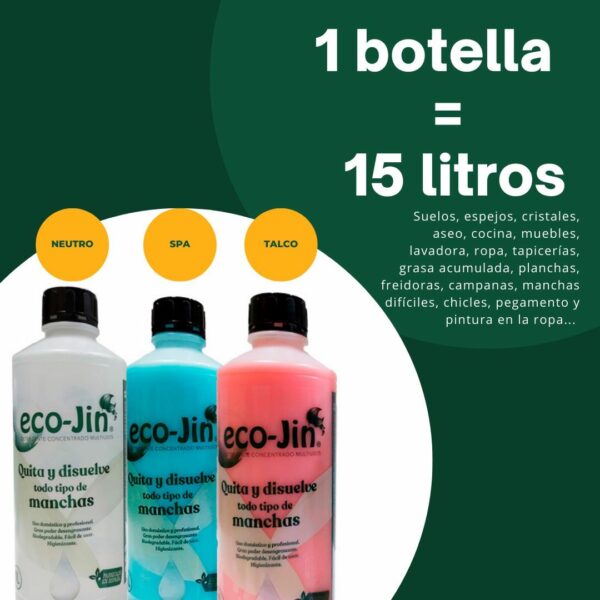 Eco-Jin NEUTRO 1 Litro SIN DIFUSOR - Imagen 3