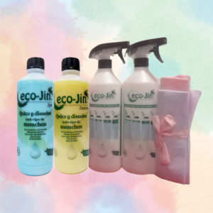 Pack 2 ECO-JIN ORIGINAL 1L C/U,  2 DIFUSORES y 2 BALLETAS.