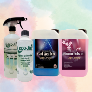 PACK AHORRO DETERGENTE Gel Activo + SUAVIZANTE Blume Poison Laboncler + ECO-JIN 1L Aroma a elegir CON DIFUSOR