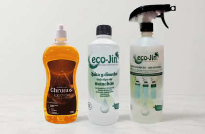 Pack productos para el hogar ECO-JIN SPA y CHRONOS CANELA – Limpieza Suave y Potente con Laboncler.