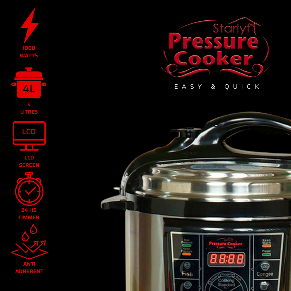 Olla a Presión Eléctrica Programable y Multifunción - Imagen 3